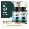 Set 2 Suplementos Hombre Mens Multi Testo Fenogreco, Ginsneng, Zinc,