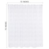 NTBAY EVA Clear Shower Curtain Liner, Water Repellent Shower Curtain