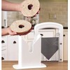 Bagel Cutter Slicer with Safety Handle,Household Bagel Slicer Stainless Steel
