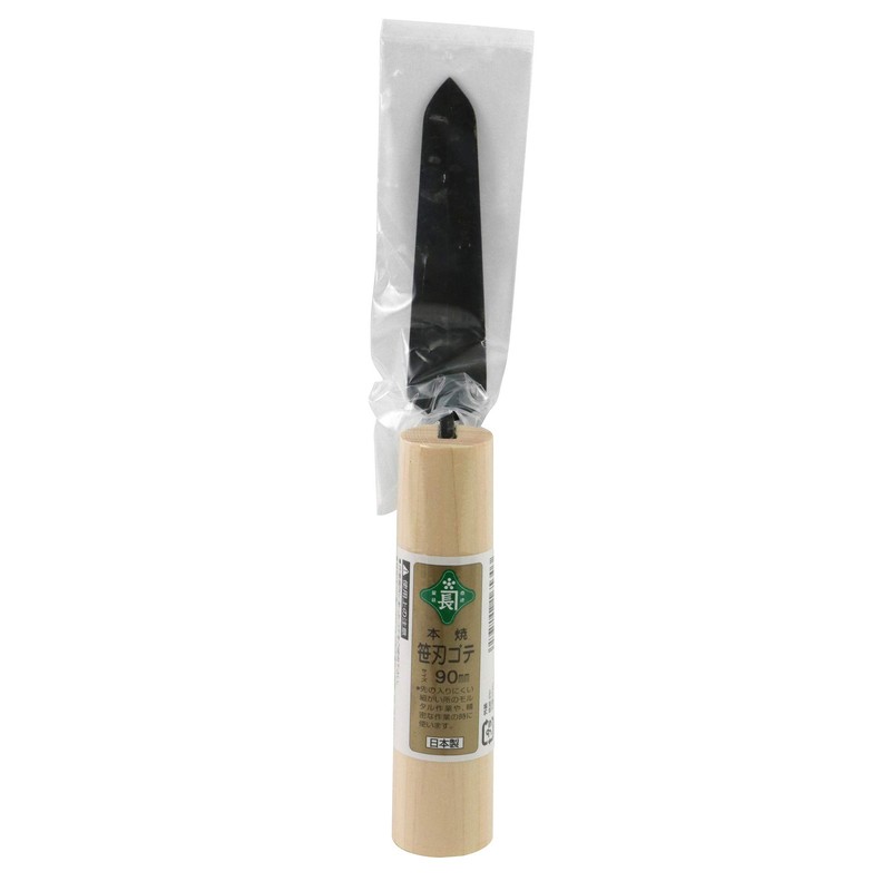 Midoricho Honyaki Bamboo Blade Trowel 3.5 inches (90 mm)