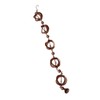 Hztyyier Hanging Metal Decorative Rain Chain for Garden Courtyard