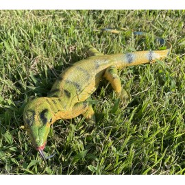 Monitor Lizard Replica - Young Green - AAA Realistic PVC