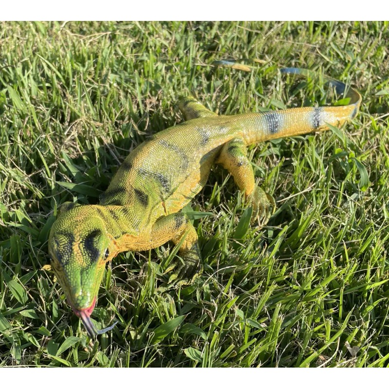 Monitor Lizard Replica - Young Green - AAA Realistic PVC