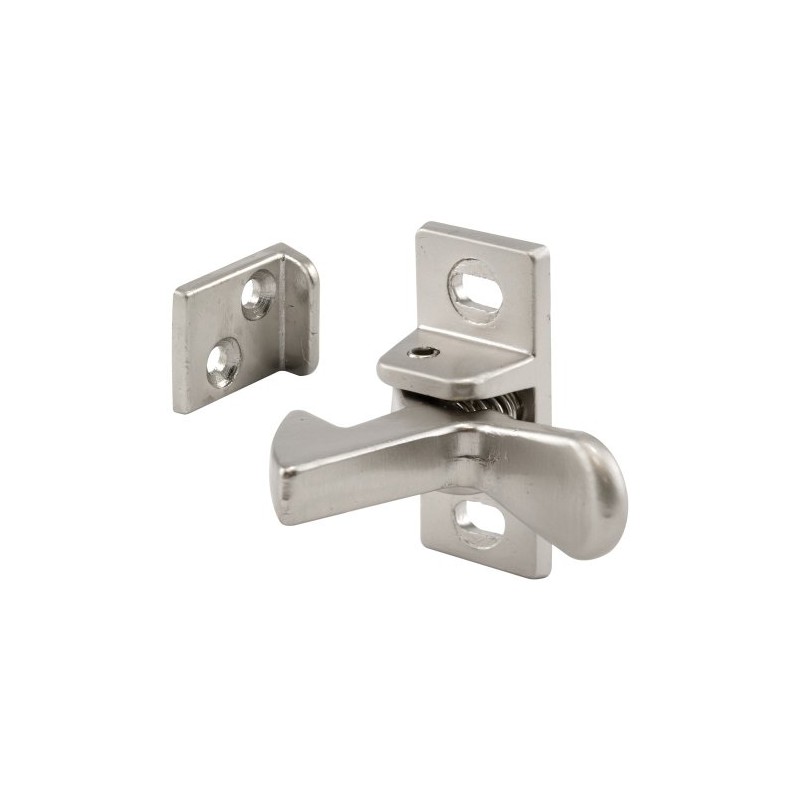 Prime-Line U 10882 Cabinet Door Elbow Catch, Cast Aluminum, Satin