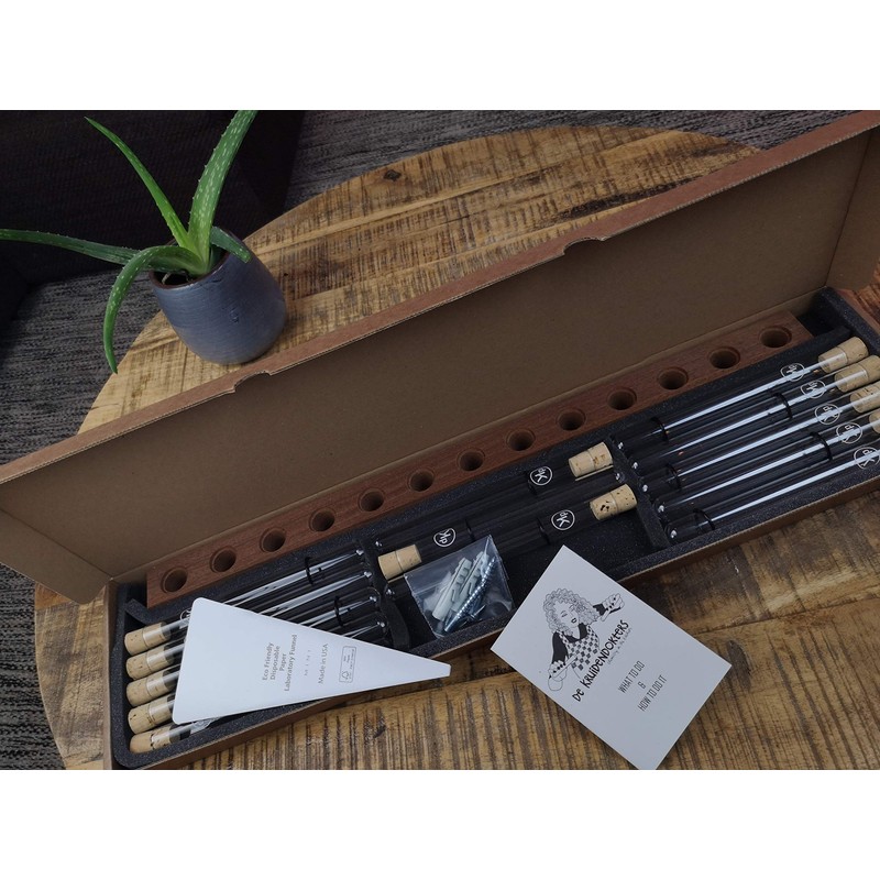 The Medicasters Spice Rack with Test Tubes - Large