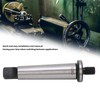 Drill Chuck Arbor MT2 Shank to 3/8in‑24 Threaded Hardened Morse