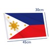 12x18 Inch Philippines Flag,30x45 cm Filipino Nautical Flag,Small Tiny Double