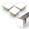 Prescott Plastics 1.5" Inch Square Plastic Plug Insert (4 Pack),