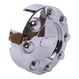 HOLDWELL 17" 8-Lug Wheel Chrome Cap Cover 5C3Z-1130-KA 5C3Z1130KACP Compatible with 2005-2016 Ford F250 F350 Super Duty