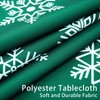 CAROMIO Tablecloth Christmas Table Cloth Rectangular 54x108inch Extra Large Washable