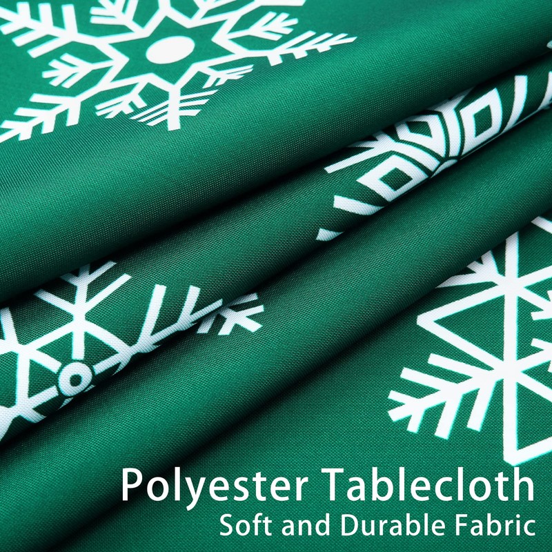 CAROMIO Tablecloth Christmas Table Cloth Rectangular 54x108inch Extra Large Washable