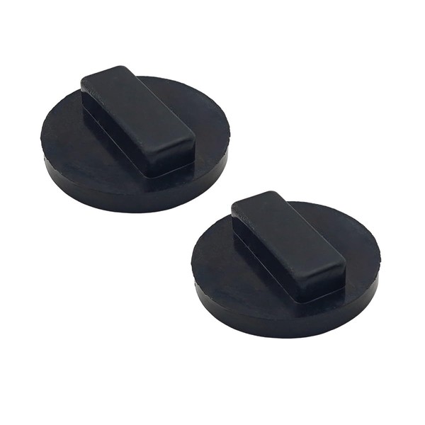 Winova Jack Pad Floor Jack Point Adapter, Rubber, 2.4 x