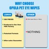 300Pcs Dog Eye Wipes Biodegradable, Hypoallergenic Cat Dog Eye Cleaner,