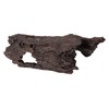 Resin Wood Aquarium Decorations Reptile Hollow Tree Trunk Cavern Bark