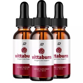 Vittaburn (3 Pack) Vittaburn Drops Healthy Formula – Vitta burn Drops All Natural Healthy