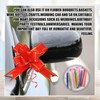 Cozevdnt Pull Bows, 100 Pcs Wrapping Pull Bow Ribbon, Multicolor