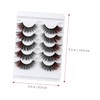 Beavorty 3d False Eyelashes 5 Pairs Long Natural Lashes for