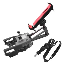 O'woda Upgraded 4.6-12 inches Phone/Tablet Holder Bracket Mount 360 Rotatable Support with Neck Lanyard Strap for DJI Spark/Mavic AIR/Mavic Pro & Platinum Remote Control (Not for Mavic 2 Pro)
