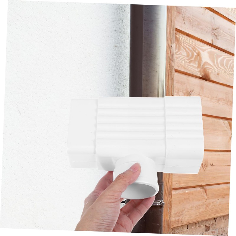 ORFOFE Gutter Downspout Y Connector Rain Diverter Kit for Efficient