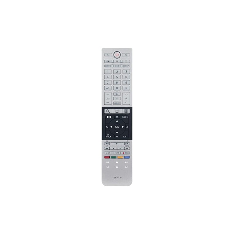 VINABTY -CT-90429 Replacement Remote Control for Toshiba LCD Smart 3D