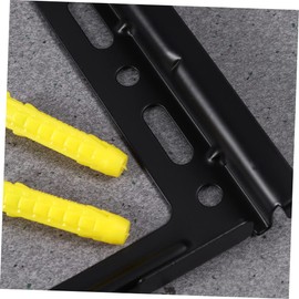 KONTONTY Tv Bracket Adjustable Steel Wall Mount for Tvs Thickness Fits LCD Models Durable and Safe Design for Home Entertainment Setup