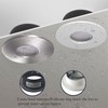 4XSweier LED Recessed IP65 Waterproof Downlight with LED GU10 Cool