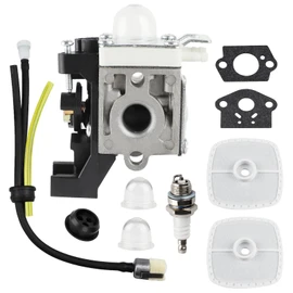 SRM 225 Carburetor for Echo GT225 GT225i GT225L PAS225 PE225 PPF225 SHC225 SRM225U SRM225 RB-K93 Trimmer Premium Weed Eater Edger Carb SRM 225 Air filter Fuel Line Tune Up Kit