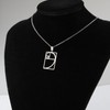PLITI Golden Ratio Necklace Geometic Gift Mathematics Gift Fibonacci Sequence