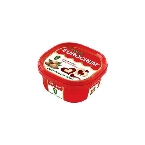 Eurocrem Hazelnut Milk and Cocoa Spread 500g