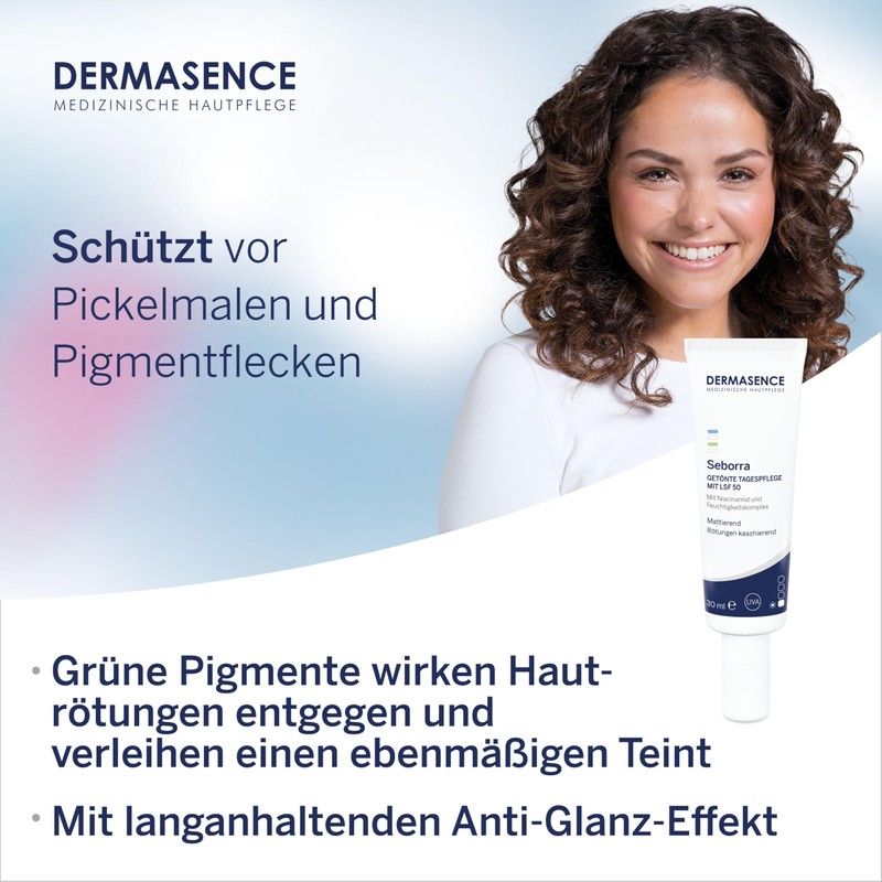 DERMASENCE Seborra Tinted Day Cream SPF 50 30 ml