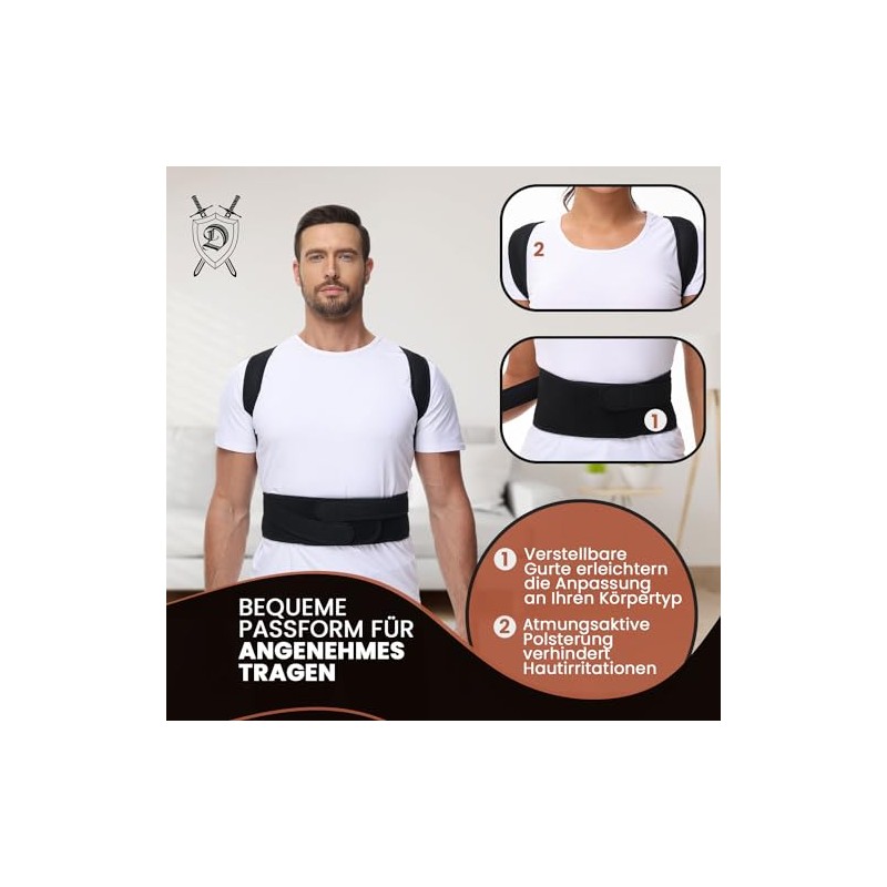 DONNER KRAFT Posture Corrector for Improved Alignment