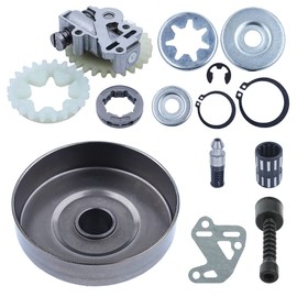 Gubeter Clutch Sprocket 3/8" 7T Kit for Stihl Ms380 038 Ms381, 1119 160 2000