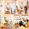 Fall Bulletin Board Decorations Set Autumn Scarecrow Maple Leaves Pumpkin