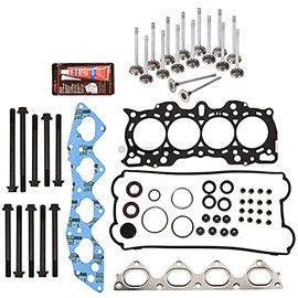 Mizumo Auto MA-4216952966 Head Gasket Set Intake Exhaust Valves Compatible With/For 97-01 Honda CRV 2.0L DOHC B20B4 B20Z2