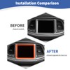 RT-TCZ for Challenger Dashboard Display Screen Trim Frame Cover for