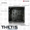 raijintek Thetis Window Black Desktop Computer Case – Box of