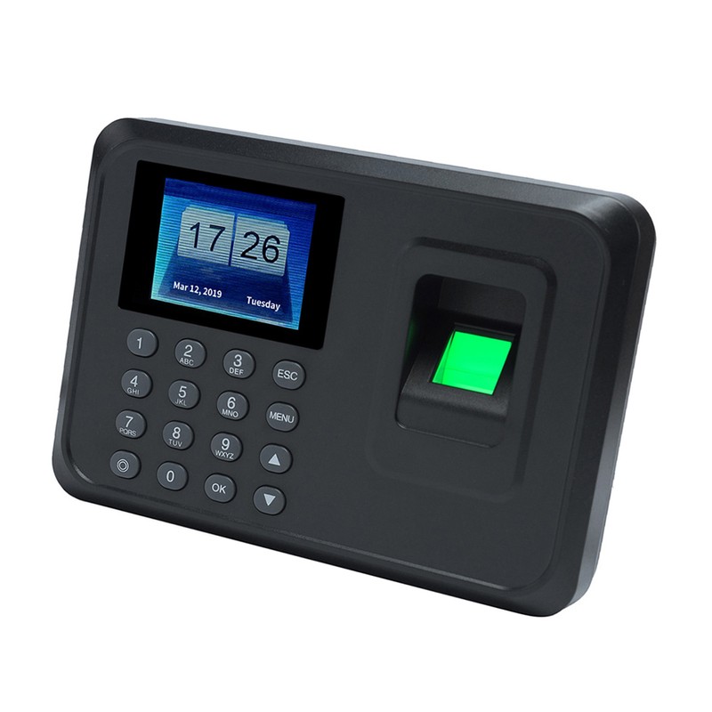 Intelligent Biometric Fingerprint Password Attendance Machine Employee Checking-in Recorder 2.4