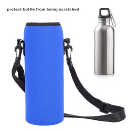 ZJchao Funda para Botella de Agua, Portabotellas de Agua Fuerte y Duradero con Correa Ajustable para el Hombro Conveniente de Llevar Bolsa Deportiva para Uso en Exteriores Bolsa Botella De Agua(# 3)