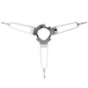 Horn Ring For Woodgrain Wheel For Ford Galaxie 1966-1967