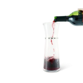 Vagabond House Medici Pewter Band (In Vino Veritas) Wine Carafe/Decanter 10 inches Tall 28 oz