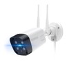 《2-Way Audio & 130°Wide Angle Lens》Extend Wireless Security Camera Outdoor,