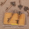 25pcs Bottle Opener Retro Metal Key Bottle Opener with Tag