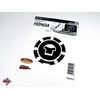 BIKE-label Tank Pad Fuel Cap Pad Black Compatible with Honda