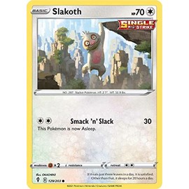 Slakoth - 129/203 - Common - Sword & Shield - Evolving Skies