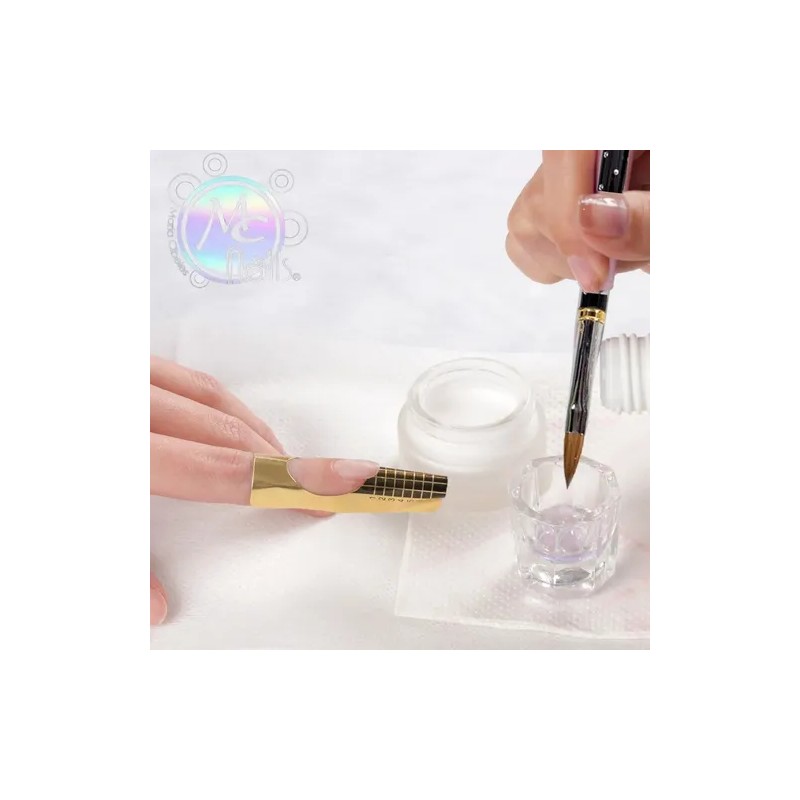 Pack De 2 Pinceles Kolinsky Black Rock 8 Uñas. Mc