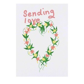 'Sending You Love ' Temporary Tattoo - Water Resistant, Skin-Safe, Non-Toxic Transfer (TO00084523)