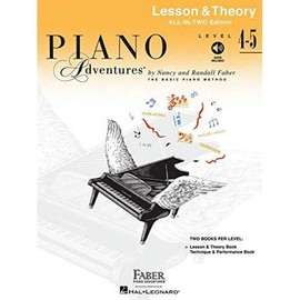 Faber Piano Adventures All In Two Level 4-5 Lesson & Theory Book: Lesson & Theory Level 4-5