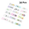 TEHAUX 30pcs Succulent Plant Themed Bookmarks Magnets for Page Marking
