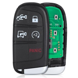 Yewong Car Keyless Entry Remote Control Smart Key Fob for Ram ProMaster 1500 2500 3500 2022 2023 2024 M3N-40821302 7FF25LXHAB 4A Chip 434MHz 5 Buttons