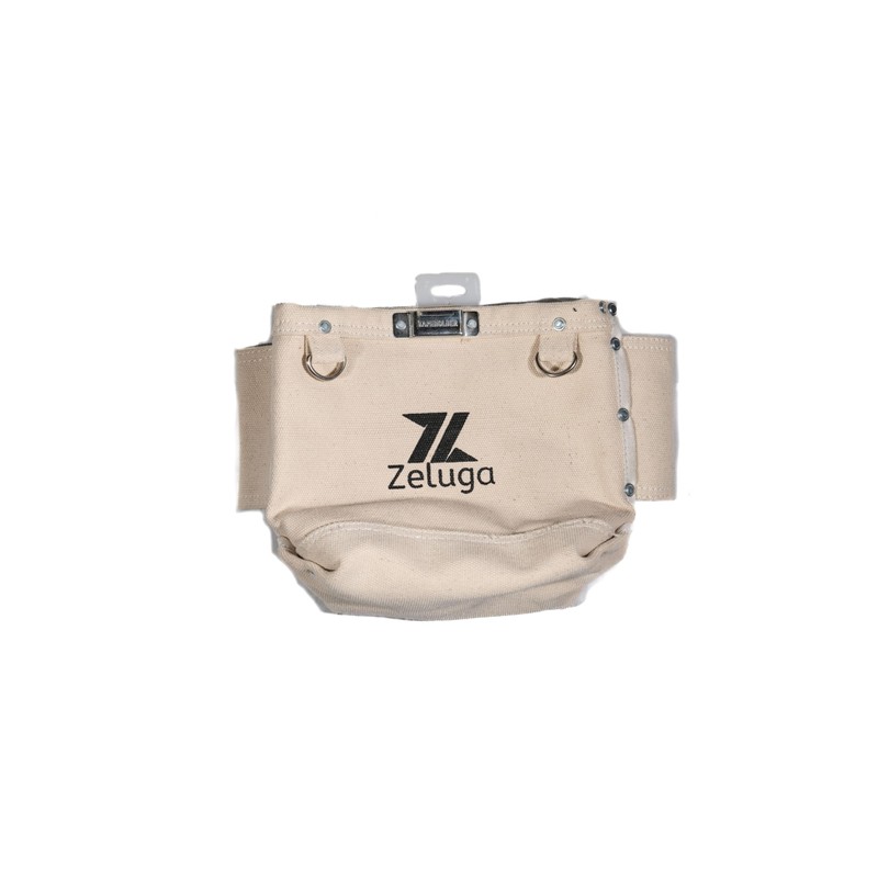 Zeluga 20-336 28 oz Canvas Fastener Tool Pouch, Bolt Bag
